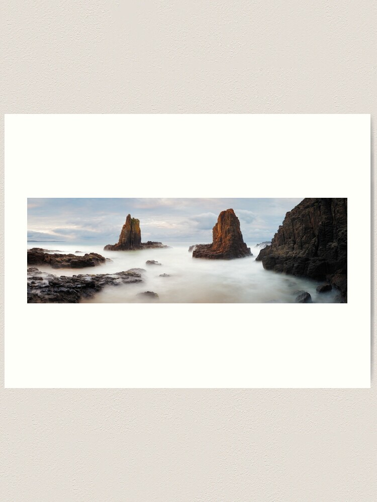 Alternate view of Cathedral Rocks, Kiama, New South Wales, Australia Art Print