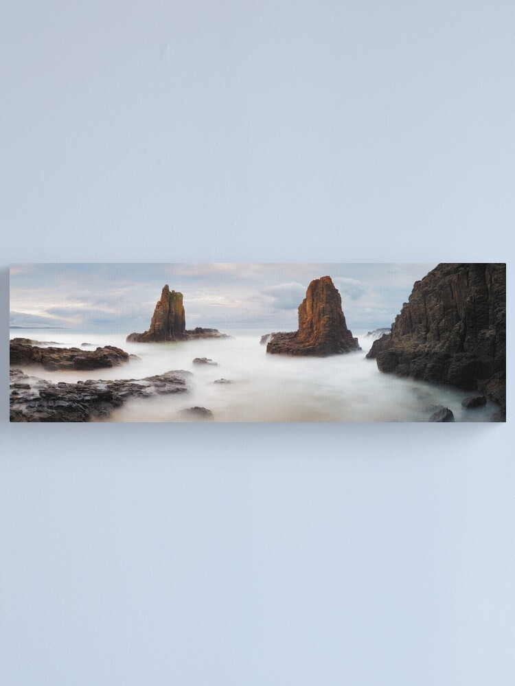 Alternate view of Cathedral Rocks, Kiama, New South Wales, Australia Canvas Print