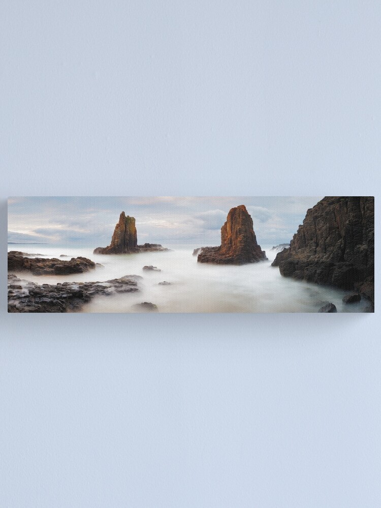 Alternate view of Cathedral Rocks, Kiama, New South Wales, Australia Canvas Print