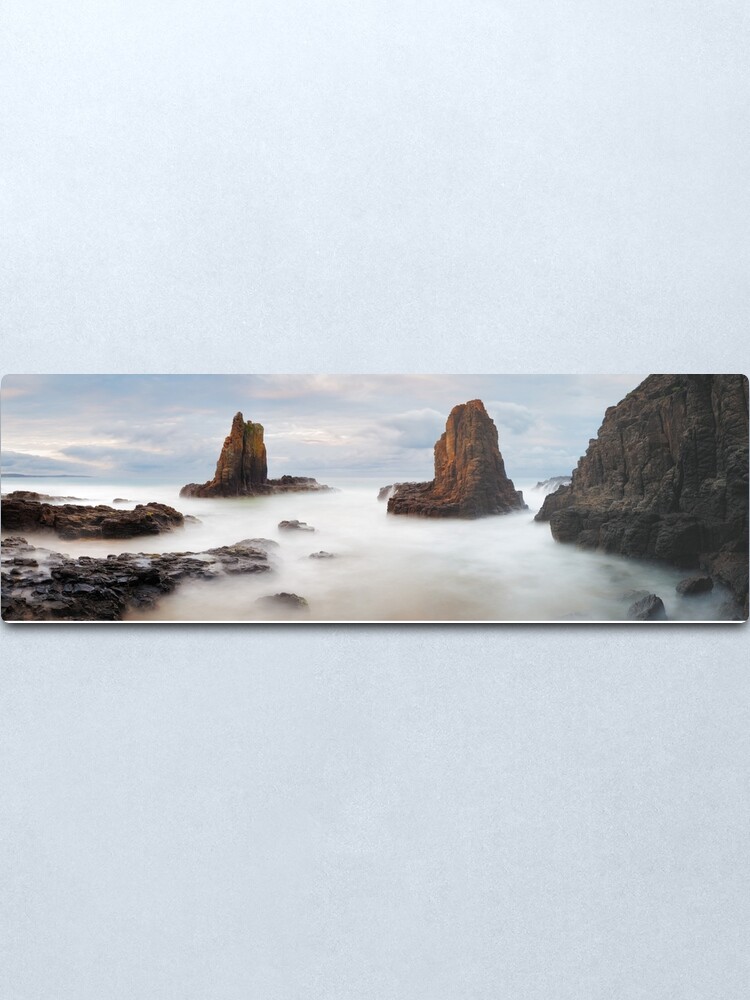 Alternate view of Cathedral Rocks, Kiama, New South Wales, Australia Metal Print