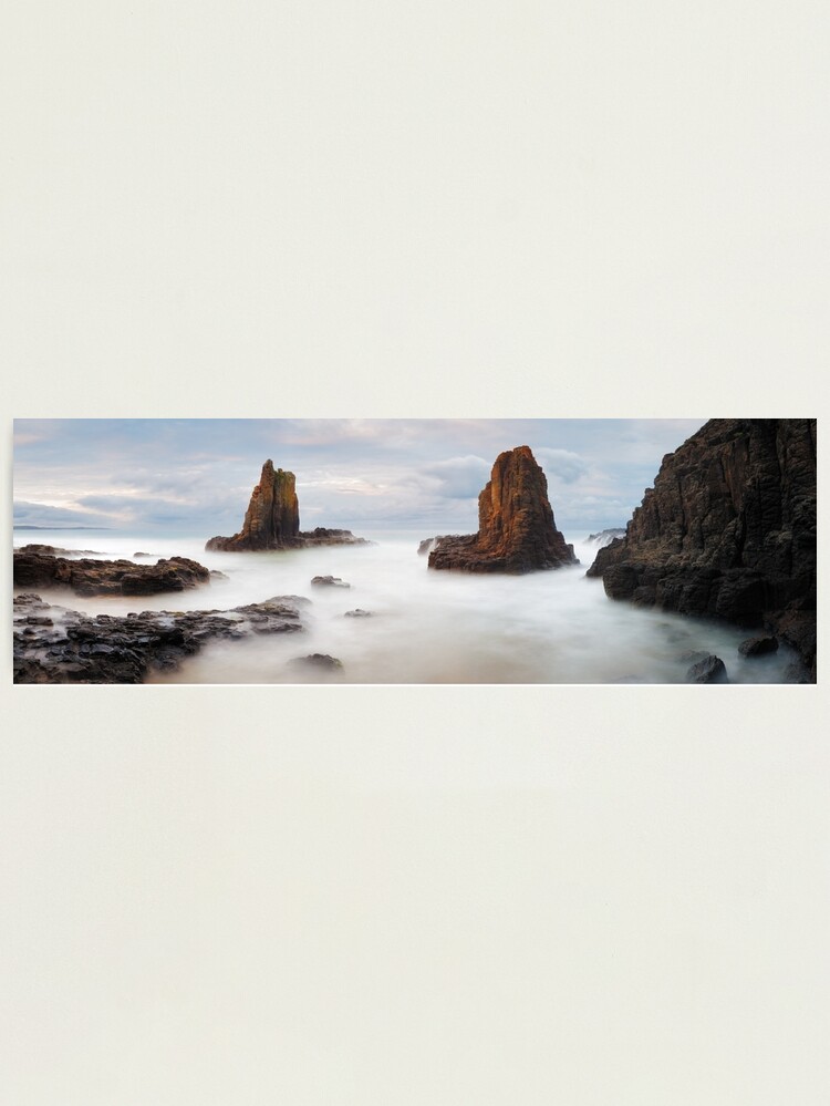 Alternate view of Cathedral Rocks, Kiama, New South Wales, Australia Photographic Print