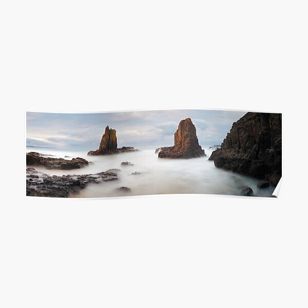 Cathedral Rocks, Kiama, New South Wales, Australia Poster