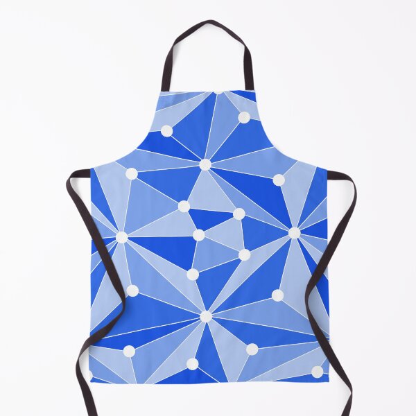 Item preview, Abstract geometric pattern - blue. designed and sold by K.S ART.