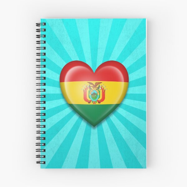 Item preview, Bolivian Heart Flag designed and sold by JeffBartels.
