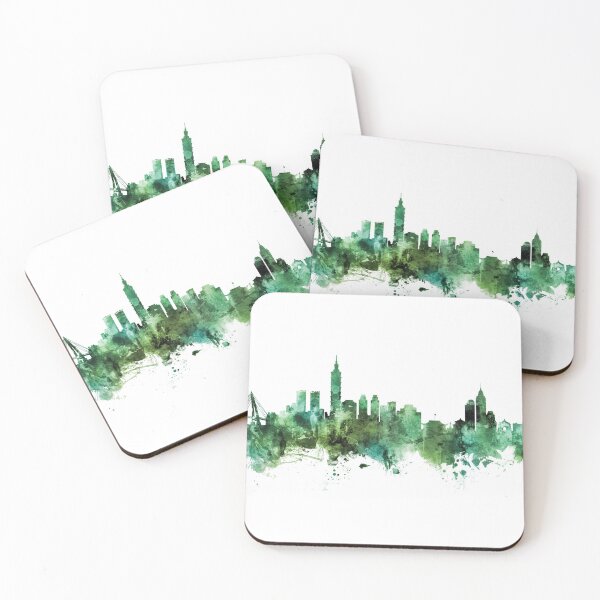 Item preview, Taipei Taiwan Skyline designed and sold by ArtPrints.