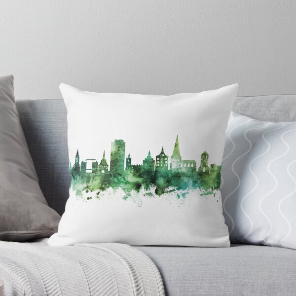 Item preview, Rostock Germany Skyline designed and sold by ArtPrints.