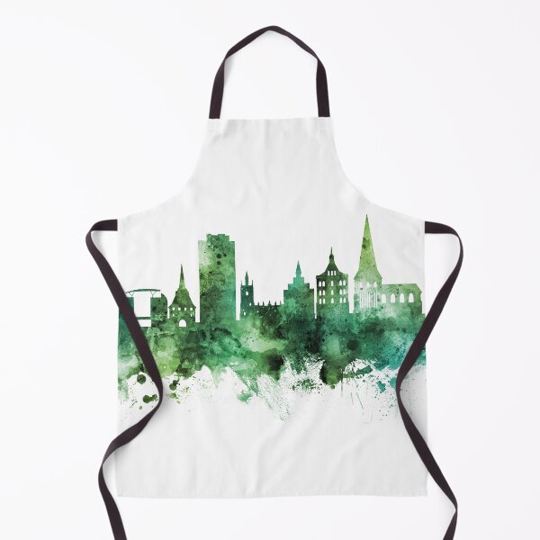 Item preview, Rostock Germany Skyline designed and sold by ArtPrints.