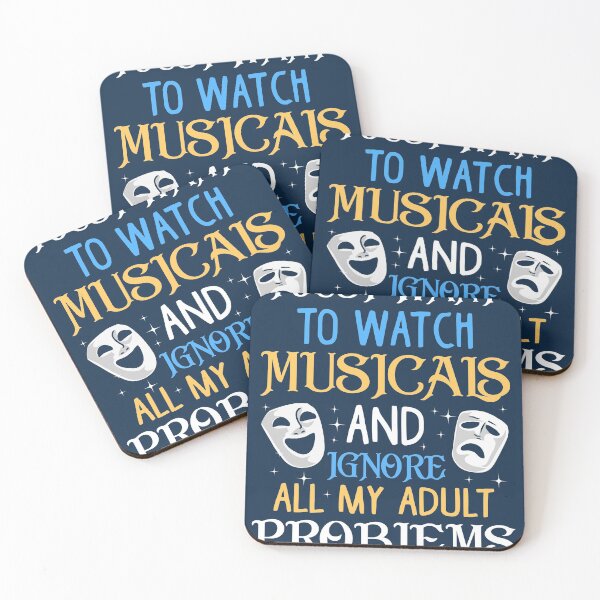 Item preview, i want to watch musicals ignore my adult problems designed and sold by MonaMortiz.