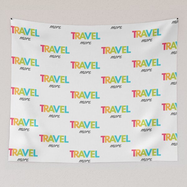 Item preview, Travel More designed and sold by jetmike.