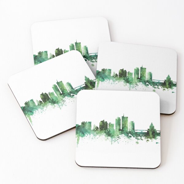 Item preview, Cedar Rapids Iowa Skyline designed and sold by ArtPrints.