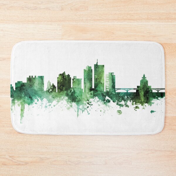 Item preview, Cedar Rapids Iowa Skyline designed and sold by ArtPrints.