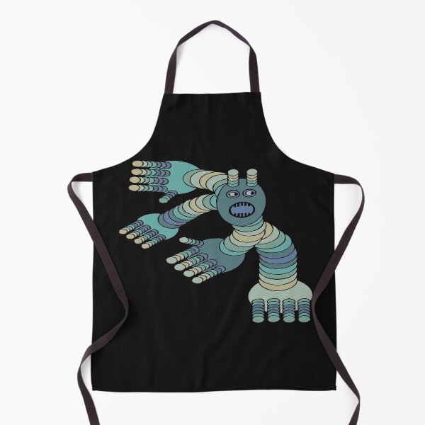 Item preview, Geometric Gray Monster Crawling designed and sold by Chubuter.