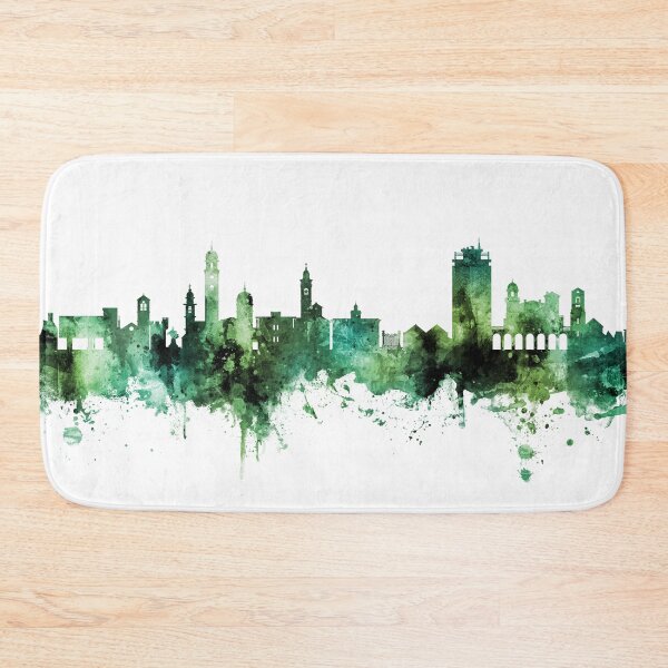 Item preview, Lugano Switzerland Skyline designed and sold by ArtPrints.