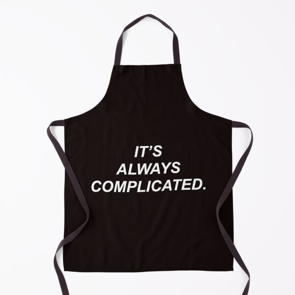 Item preview, It's always complicated designed and sold by BusyMonkeys.