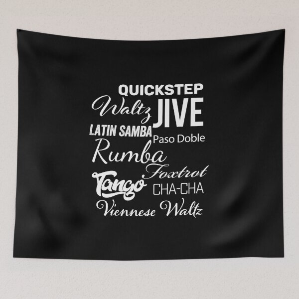 Item preview, Ballroom Dancing Words designed and sold by kudostees.