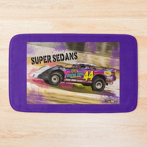 Item preview, Super Sedan hustle with purple, pink and yellow bursts of colour designed and sold by shaynetwright.