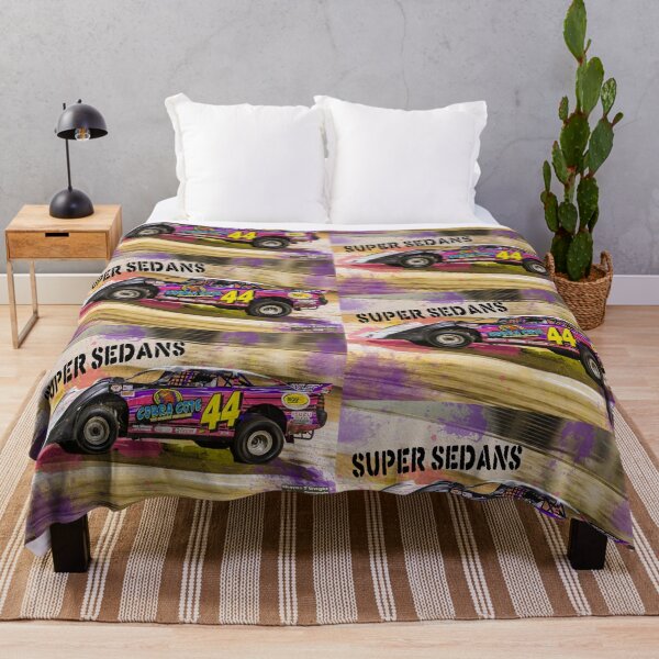 Item preview, Super Sedan hustle with purple, pink and yellow bursts of colour designed and sold by shaynetwright.
