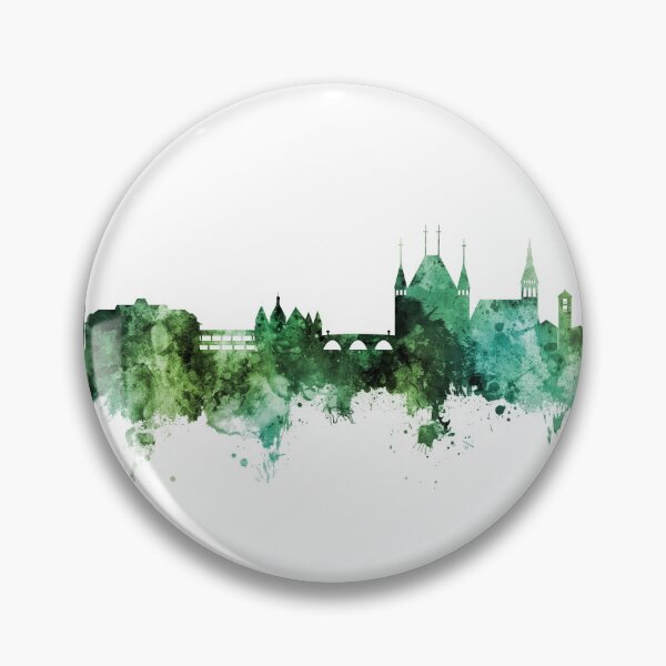 Item preview, Thun Switzerland Skyline designed and sold by ArtPrints.