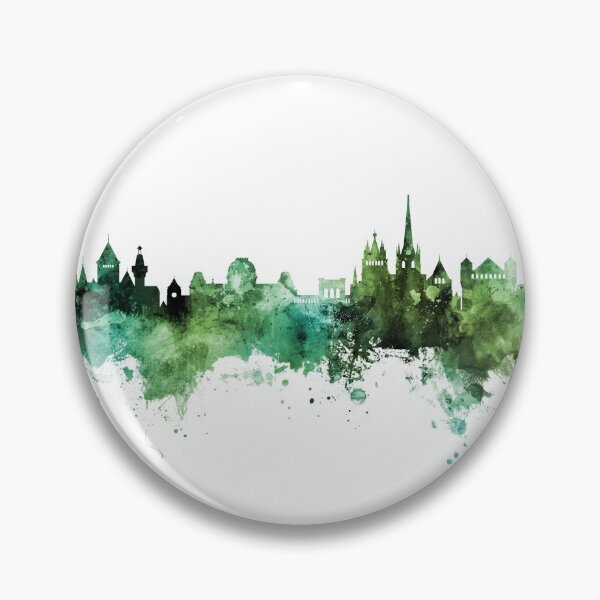Item preview, Lausanne Switzerland Skyline designed and sold by ArtPrints.