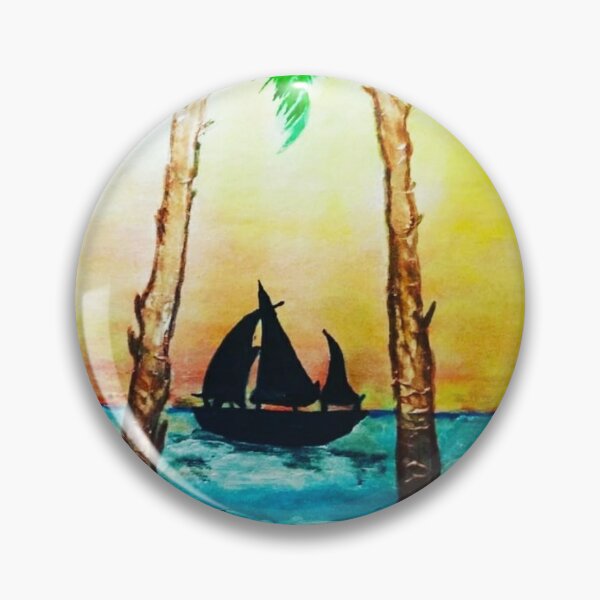 Item preview, Handmade painting - Seascape at dawn with acrylic colours designed and sold by Sonia dutta_art.