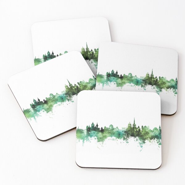 Item preview, Lausanne Switzerland Skyline designed and sold by ArtPrints.