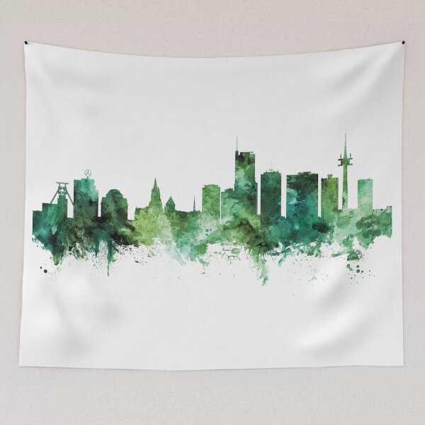 Item preview, Essen Germany Skyline designed and sold by ArtPrints.