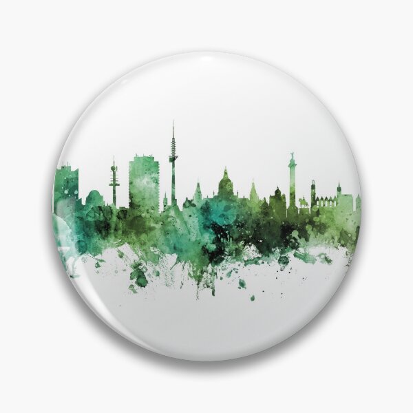 Item preview, Hannover Germany Skyline designed and sold by ArtPrints.