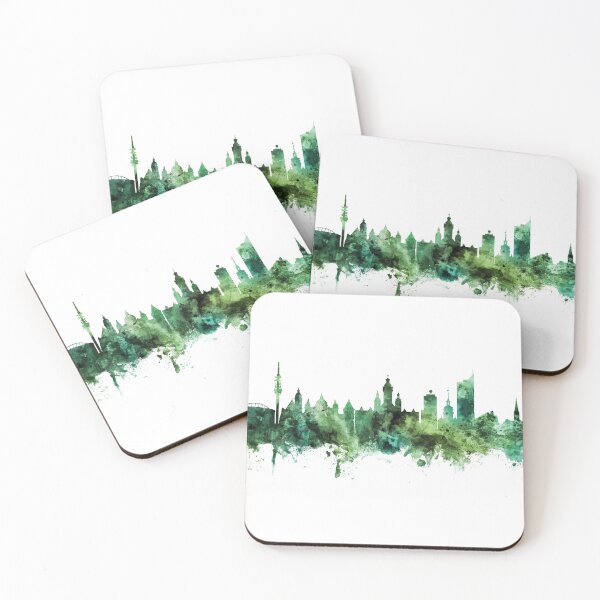 Item preview, Leipzig Germany Skyline designed and sold by ArtPrints.