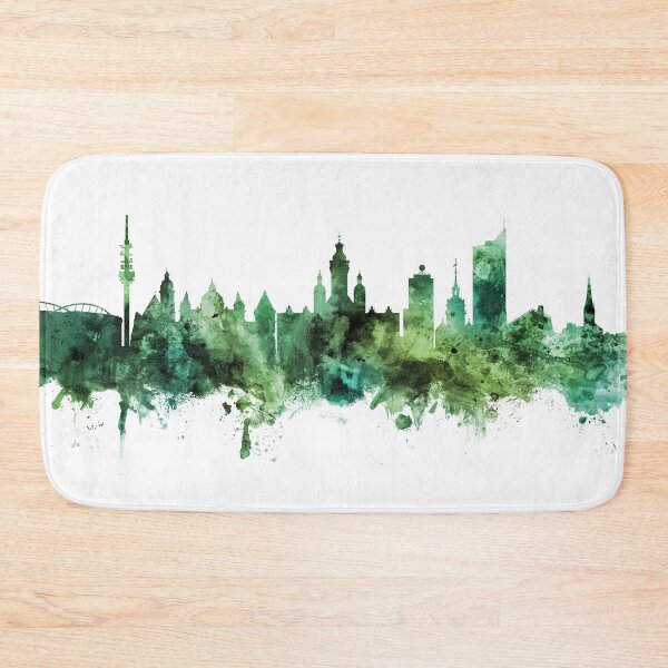 Item preview, Leipzig Germany Skyline designed and sold by ArtPrints.