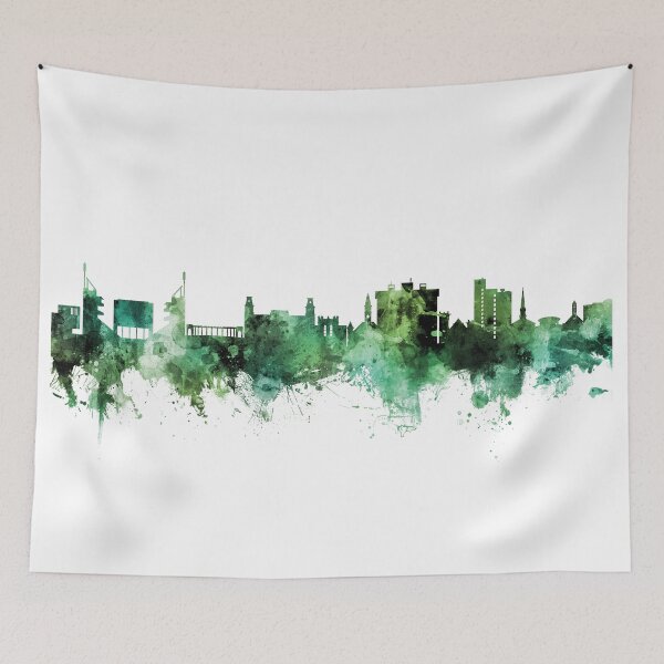 Artikelvorschau, Fayetteville Arkansas Skyline entworfen und verkauft von ArtPrints.