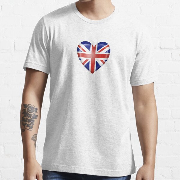 Sugar Skull with Roses and Union Jack Union Jack Classic T-Shirt | Redbubble