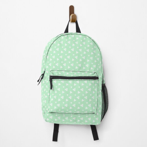 Item preview, Small triangles Geometric pattern sage green designed and sold by Kirovair.