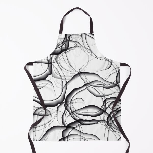 Item preview, Black and White Abstract Bubble Pattern designed and sold by thesnowwhyte.