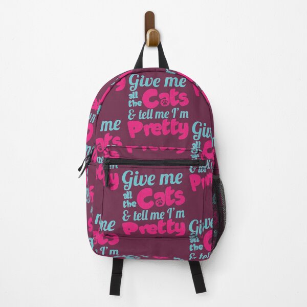 Item preview, Funny Cat Sayings Gifts Ideas - Give Me All The Cat Crazy Cat Lady designed and sold by Sugar-Magnolia.