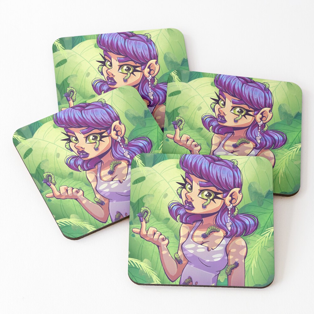 Item preview, Coasters (Set of 4) designed and sold by Bratzoid.