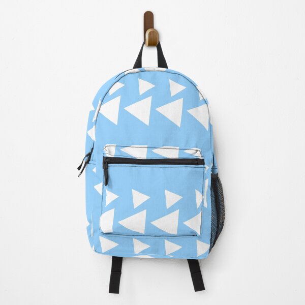 Item preview, Geometric pattern Triangles sky blue designed and sold by Kirovair.