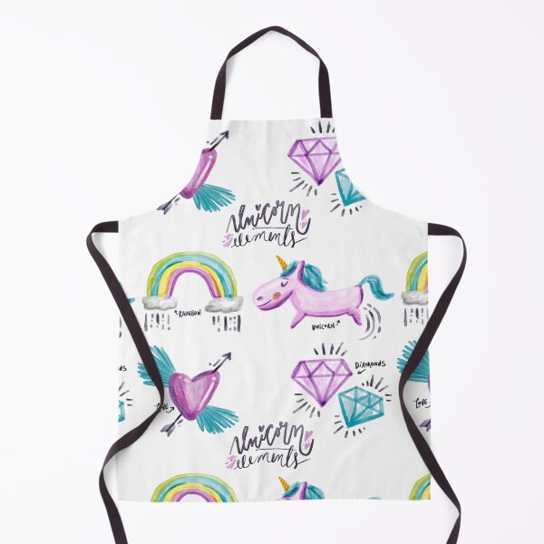 Item preview, Colorful Unicorn Elements Design designed and sold by The Merch.