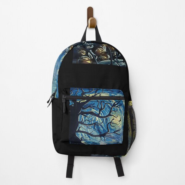 Item preview, Nightmare Christmas Skeleton Starry Night designed and sold by scrambledpeg.