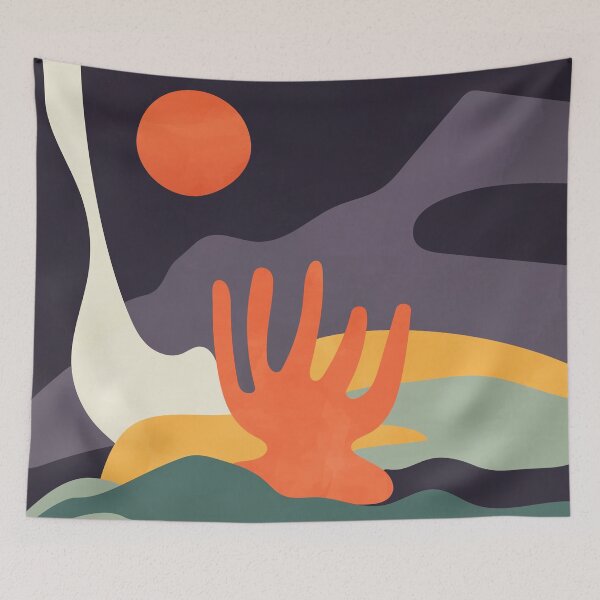 Item preview, Arizona night #illustration#art print designed and sold by TheaDesign.