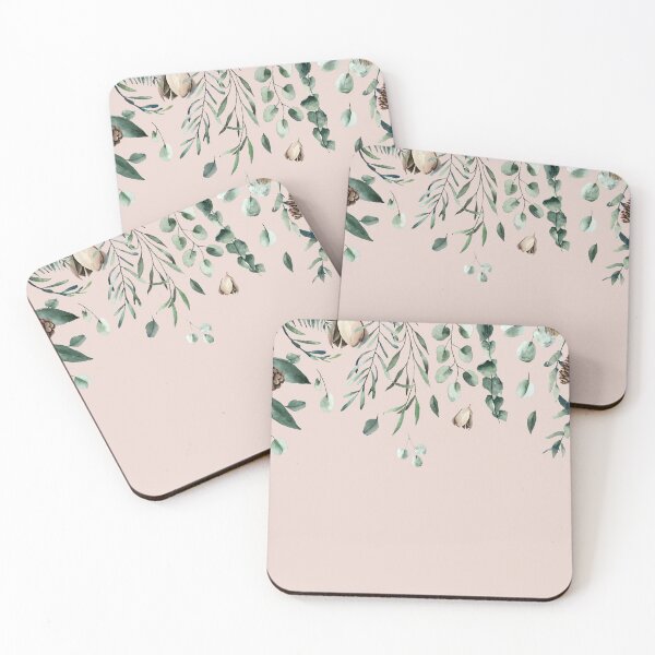 Item preview, Winter holidays print blush designed and sold by anna0711.
