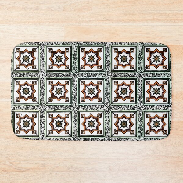 Item preview, Floor Series: Peranakan Tiles 5 designed and sold by guoshengz.