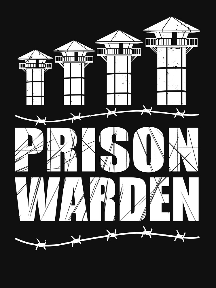 "Correctional Officer - Prison Warden - Prison Guard Costume" T-shirt