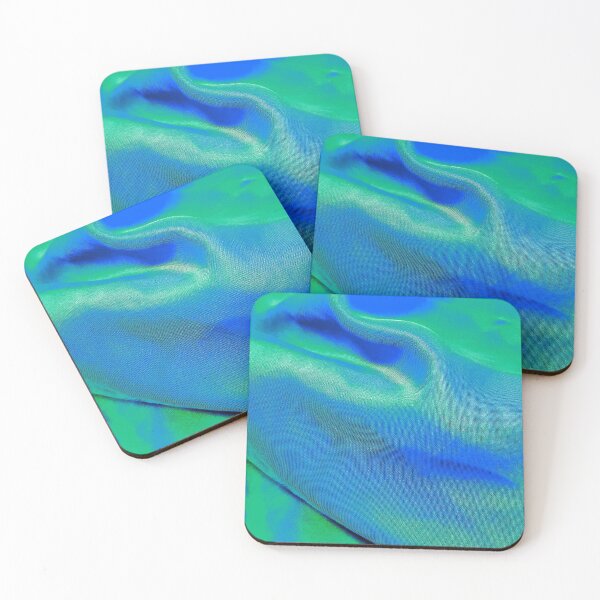 Item preview, Blue Green Silk Art designed and sold by KarenCooperArt.