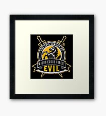Evil League of Evil Framed Print