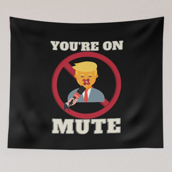Item preview, Estás en Mute FDT Funny Meme Design designed and sold by LevelUpMerch.