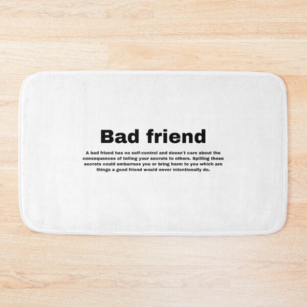 Item preview, Bad friend podcast designed and sold by Yeewen88.