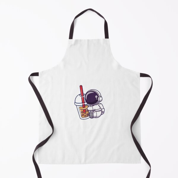 Item preview, Cute astronaut holding a drink designed and sold by AnthonyVdV.