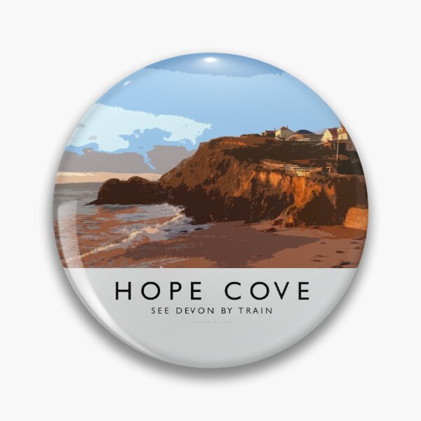 Item preview, Hope Cove (Railway Poster) designed and sold by andrewroland.