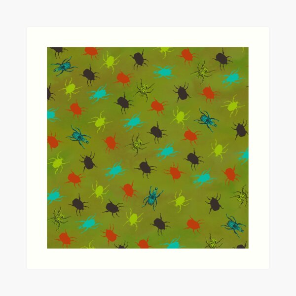 Beetles Art Print