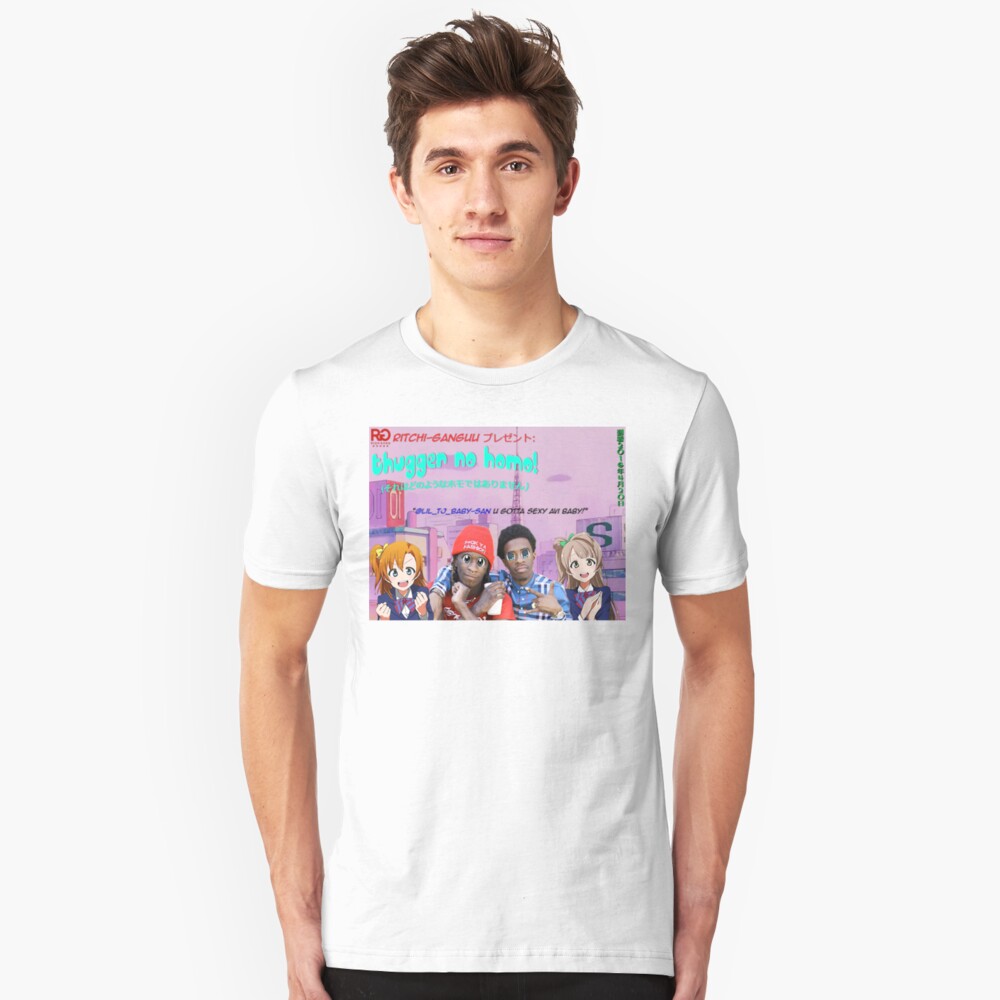 Young Thug Anime T Shirt By Whoupclicklike Redbubble